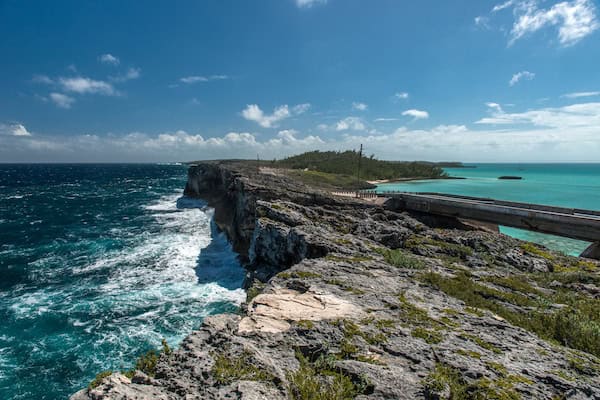 Glass Window bridge, Eleuthera Island