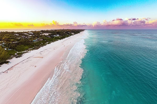 harbor island bahamas pink beach